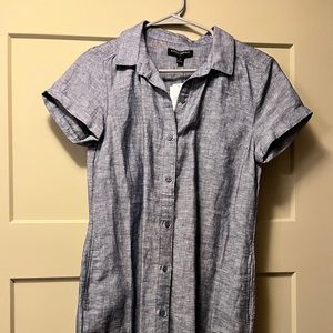 Banana Republic linen dress! Chambray. Size 4.